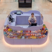 Торговый остров мармелада "Lavender" AL-1-17