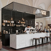 Новый кофейный островок "Вкусный кофе"