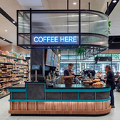 Корнер "Coffee Here"