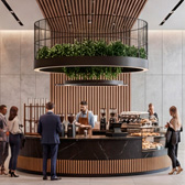 Корнер "Кофе с собой"