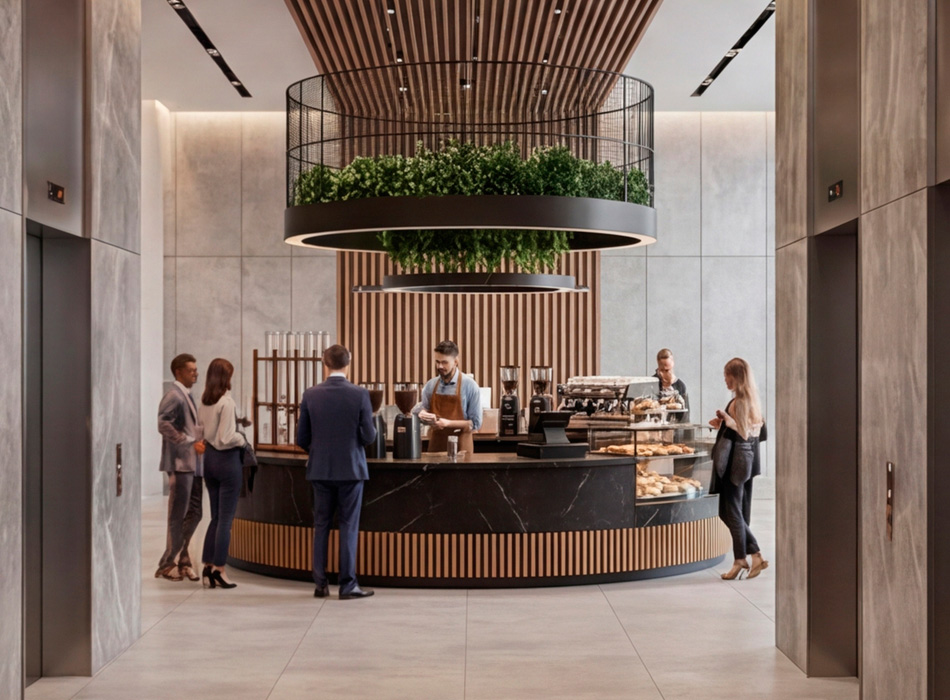 Корнер "Кофе с собой"