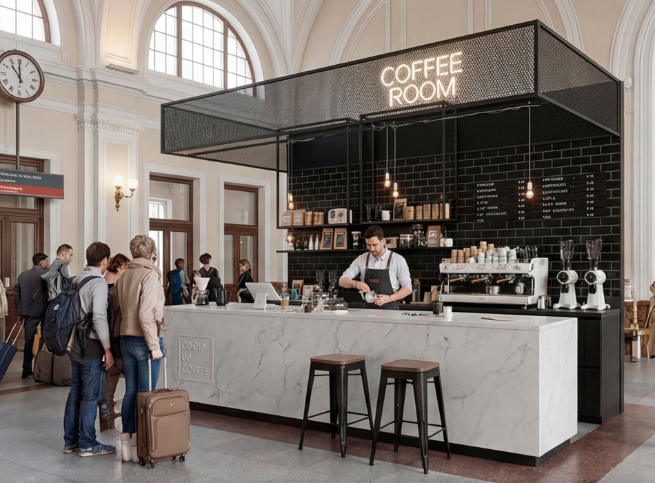 Корнер "Coffee Room"