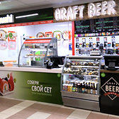 Магазины OKISUSHI и Craft Beer Cafe. Торговая мебель для магазинов суши